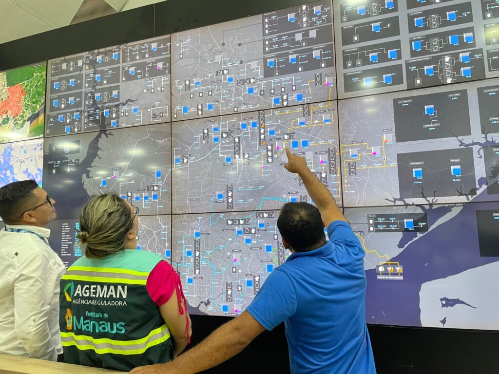 Ageman acompanhará parada programada e retomada do abastecimento de água nas zonas Leste e Norte de Manaus Ageman acompanhará parada programada e retomada do abastecimento de água nas zonas Leste e Norte de Manaus