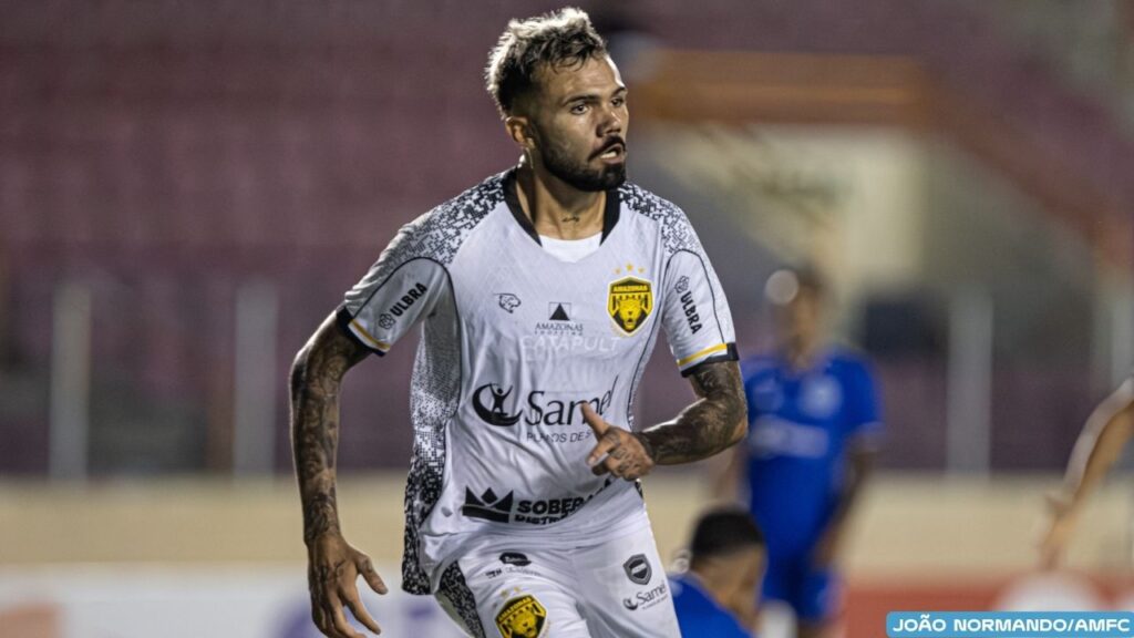 Artilheiro da Série C, Nico Schiappacasse deixa o Amazonas FC após pedir rescisão por salários atrasados