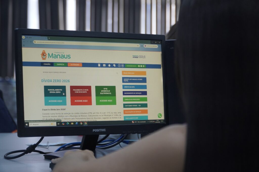 Prefeitura de Manaus prorroga ‘Dívida Zero 2026’ Prefeitura de Manaus prorroga ‘Dívida Zero 2026’