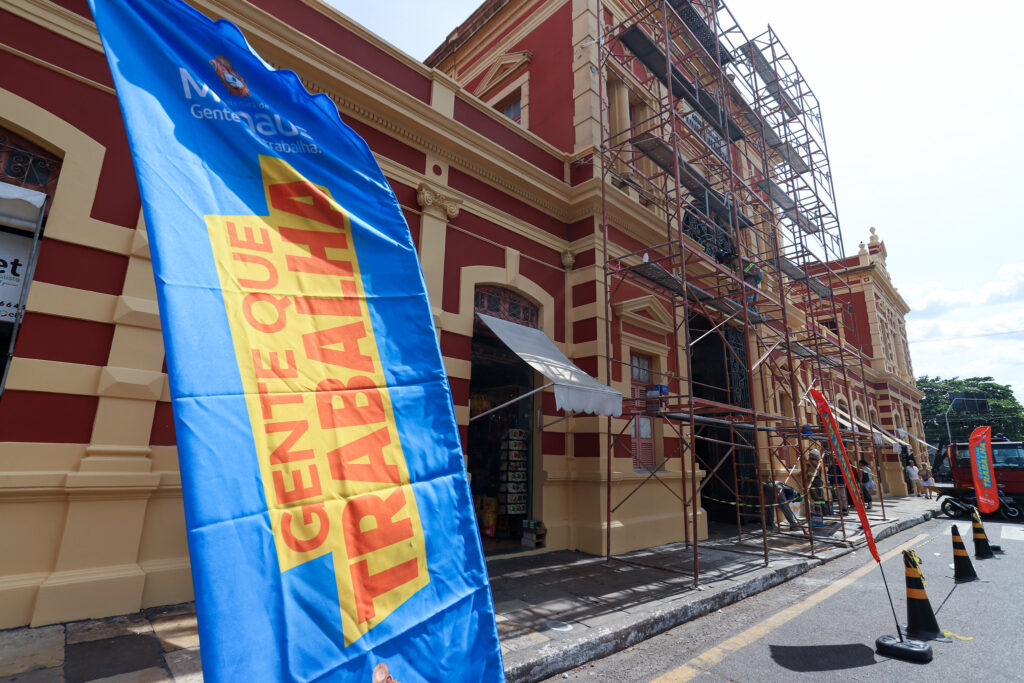 Prefeitura de Manaus reforça preservação do Mercado Adolpho Lisboa com novas ações de revitalização Prefeitura de Manaus reforça preservação do Mercado Adolpho Lisboa com novas ações de revitalização