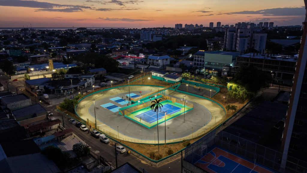 Prefeitura de Manaus reinaugura Velódromo Professora Alzira Campos e entrega espaço revitalizado à população Prefeitura de Manaus reinaugura Velódromo Professora Alzira Campos e entrega espaço revitalizado à população
