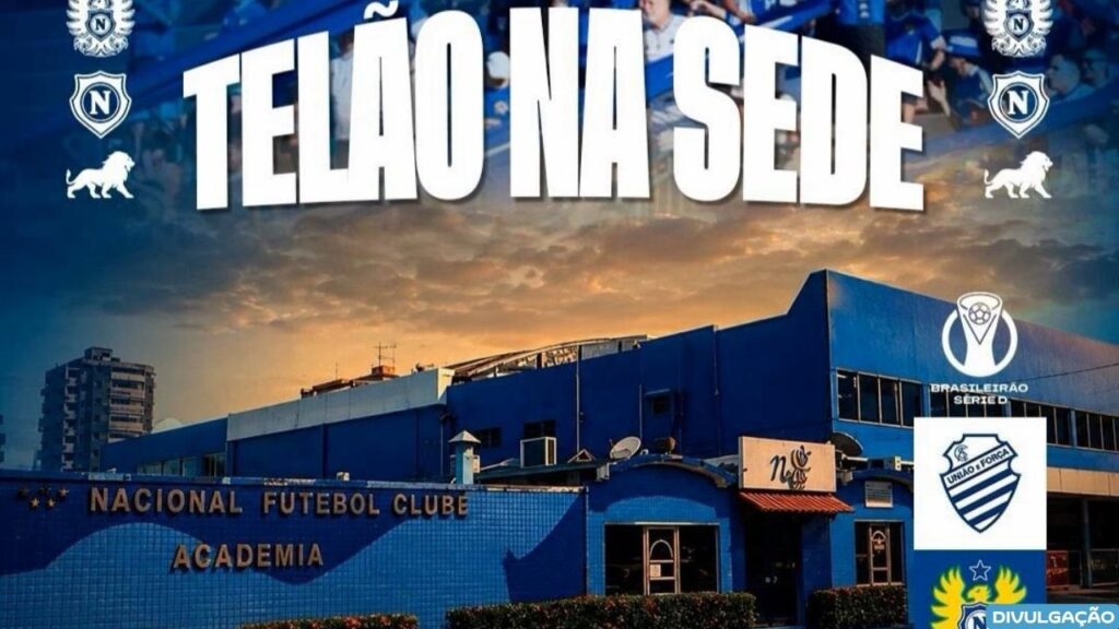 Torcida do Nacional prepara mobilização na sede do clube para acompanhar decisão contra o CSA Torcida do Nacional prepara mobilização na sede do clube para acompanhar decisão contra o CSA