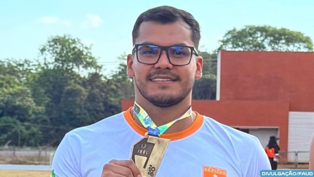 Amazonense Pedro Nunes conquista ouro e quebra recorde do lançamento de dardo no JUBs 2026 Amazonense Pedro Nunes conquista ouro e quebra recorde do lançamento de dardo no JUBs 2026