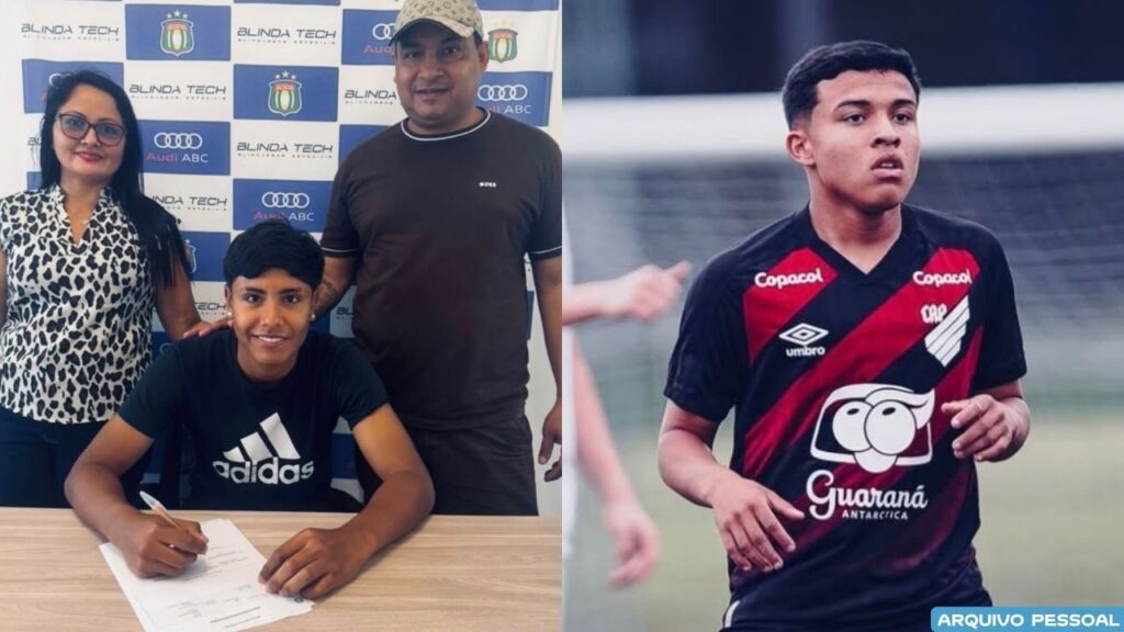 Atletas formados na Escolinha do Santos em Manaus acertam com São Caetano-SP e Athletico-PR Atletas formados na Escolinha do Santos em Manaus acertam com São Caetano-SP e Athletico-PR