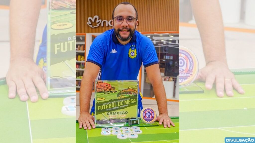 Nacional conquista Campeonato Amazonense Individual de Futebol de Mesa Nacional conquista Campeonato Amazonense Individual de Futebol de Mesa